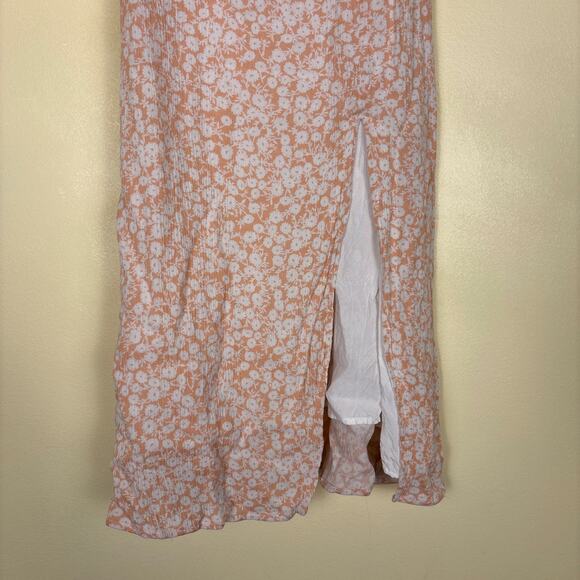 Lost + Wander Pick Me In The Desert Dress Size XS Pink Floral Midi Summer Spring - Picture 5 of 11